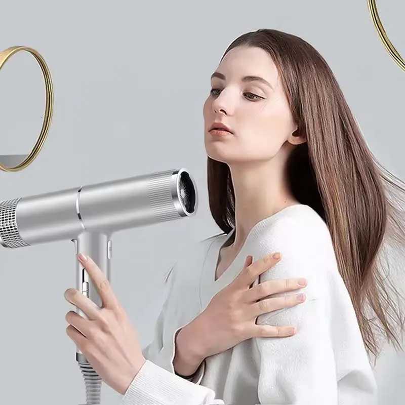 Professional Hair Dryer Hot Cold Wind Anion Blower Strong Power Styling Hairdryer Fast Drying With Diffuser Nozzle MouthT251118