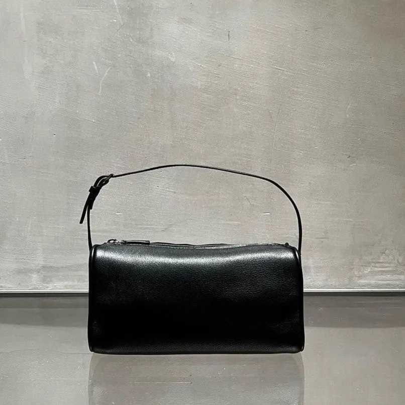 Genuine leather 90s pen bag 2025 new luxury design soft cowhide mini one-shoulder crossbody bag suede fashion ladies handbagW251118