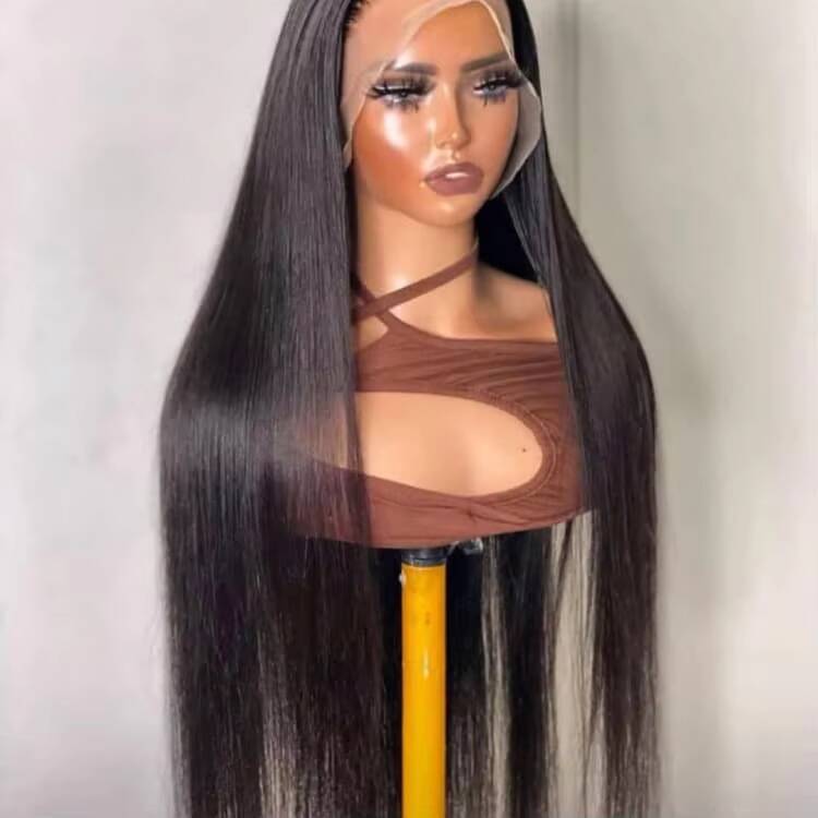 Human Hair Wigs 13X6 HD Lace Glueless HD 360 Ful Lace Human Hair WigsHigh Density Glueless Full HD Lace Wigs