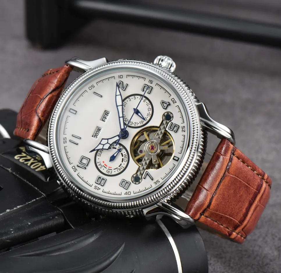 AAA Luxury mens watches fashion Style automatic mechanical full stainless steel Needle buckle Sports wrist watch for men waterproof sale Classic watch