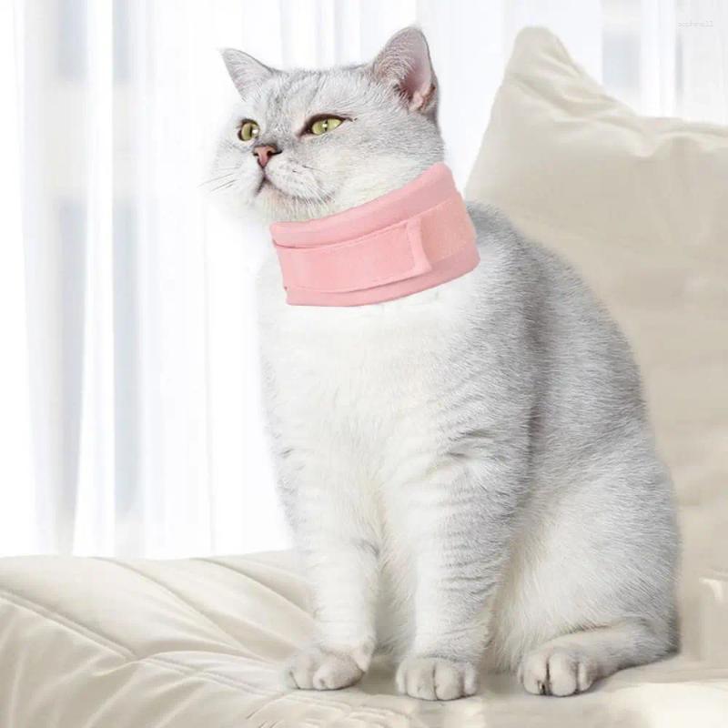 Update Adjustable Cat Recovery Collar Breathable Soft Dog Neck Ring EVA Support Wound Healing