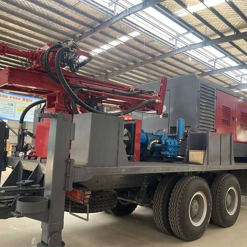 Truck Mounted Dth Earth Hole Bore Well Underground Water Well Rotary Drill Machine