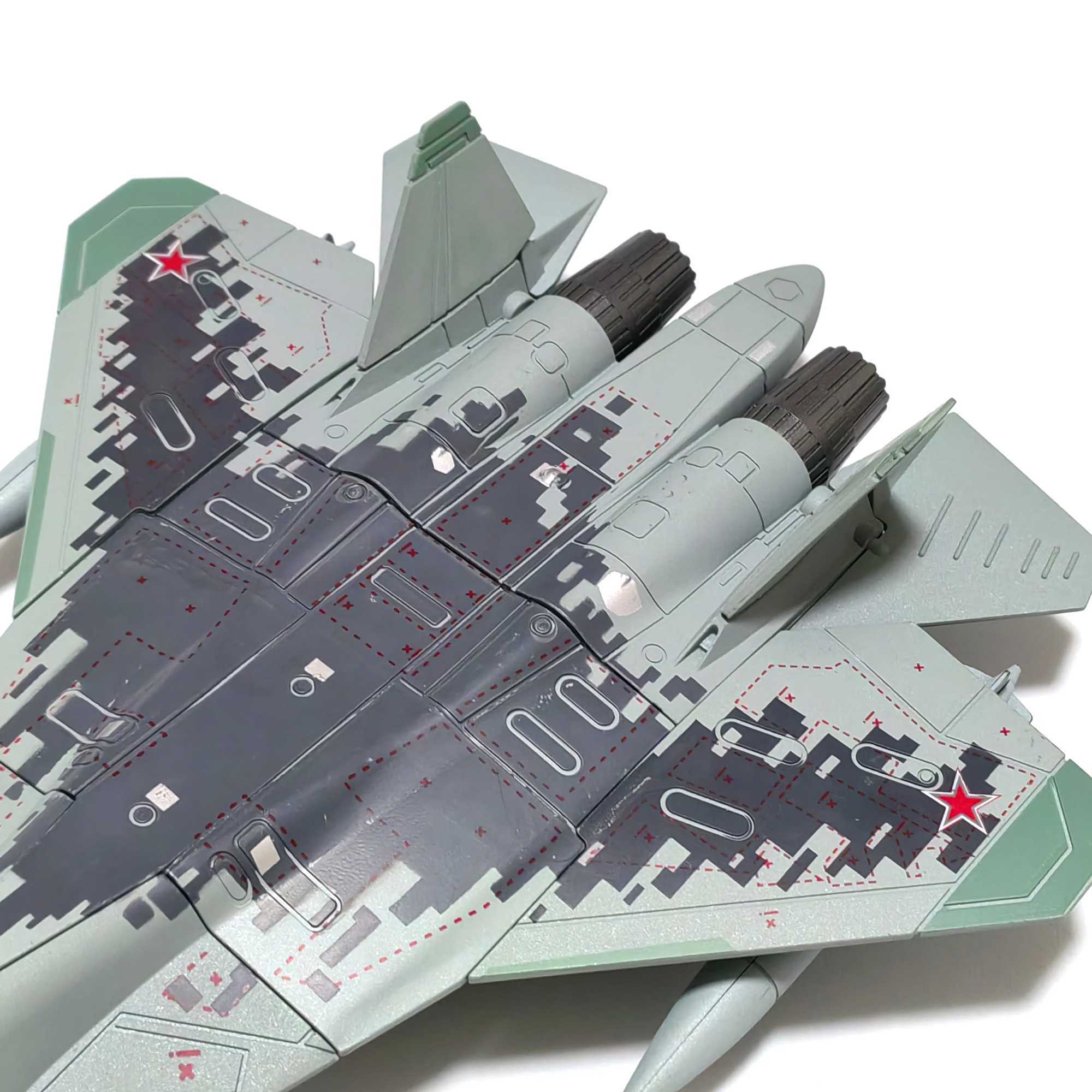 SU-57 Fighter172 assembled plastic airplane model including display rack home display and collection creative gifts C251118