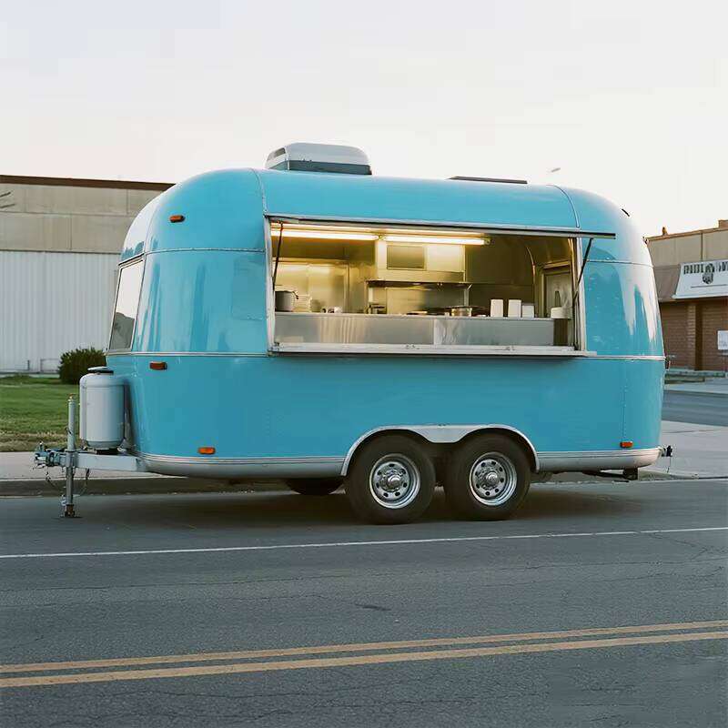New Product Ideas Coffee Trailer Catering Cart Street Food Truck Fully Equipped Food Truck Hot Dog Food Trailer