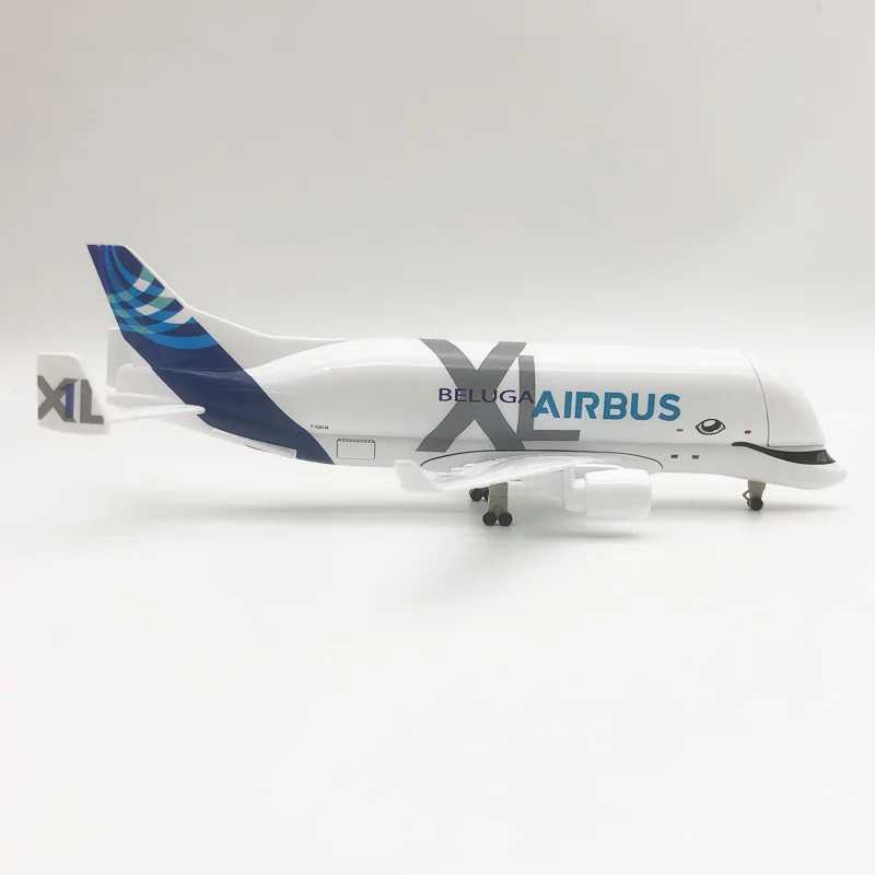 42cm Diecast Resin 20cm A330 Beluga Airlines Airplane 1150 Scale Jet Airplane Openable Cargo Bay Aircraft Model Home Collection C251118