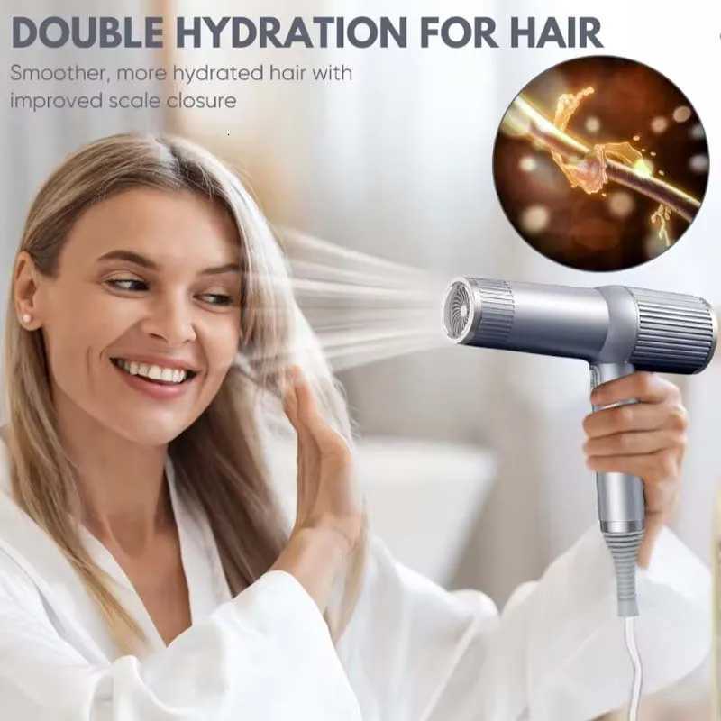 New Design High-Speed Ionic Hair Dryer with Cooling Diffuser One-Touch Blow Dryer for Professional Household Use for HotelsT251118