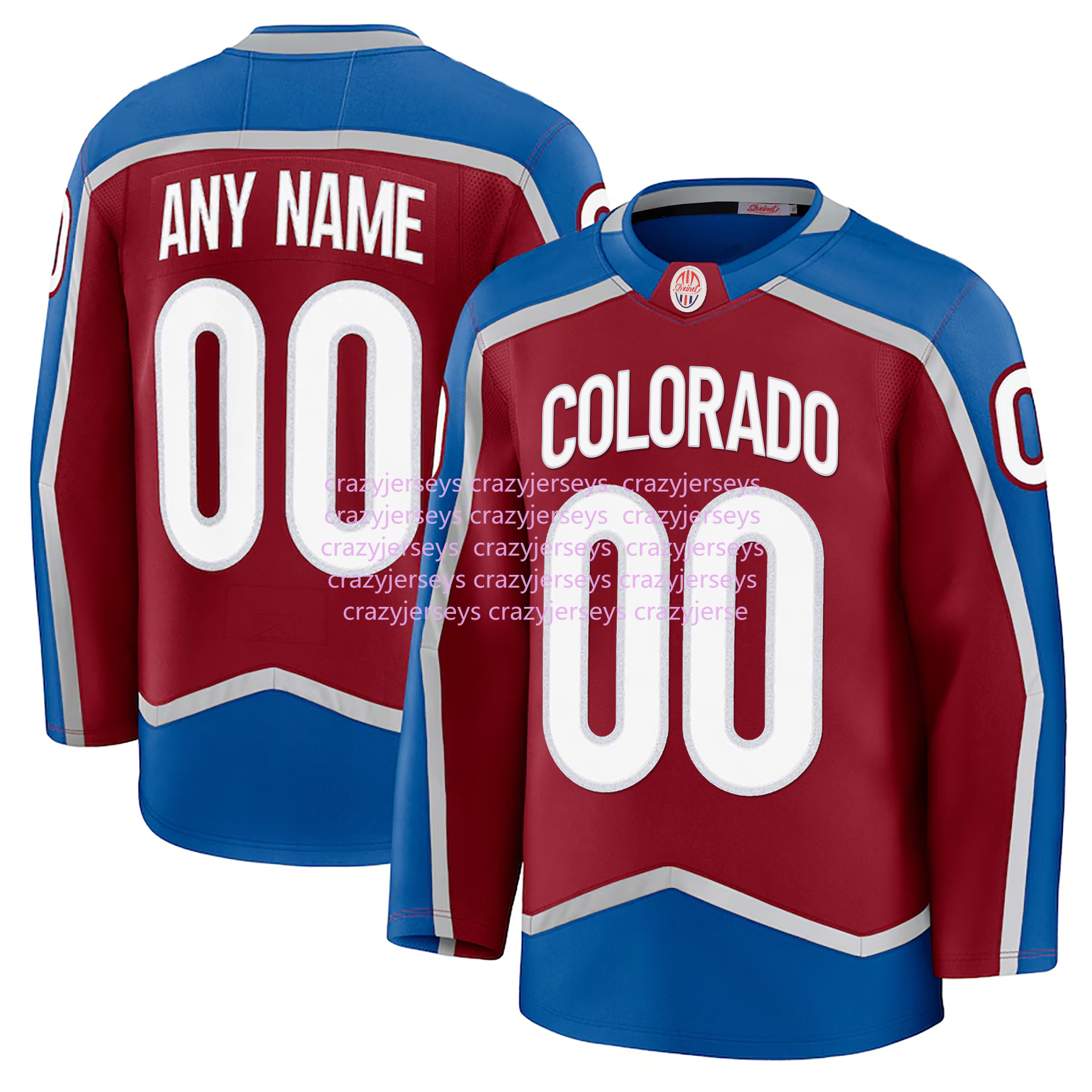 8 Cale Makar Embroidered Polyester Ice Hockey Jerseys Landeskog MacKINNON Rantanen Nichushkin Girard Custom Jersey any name any number Mens Womens Youth