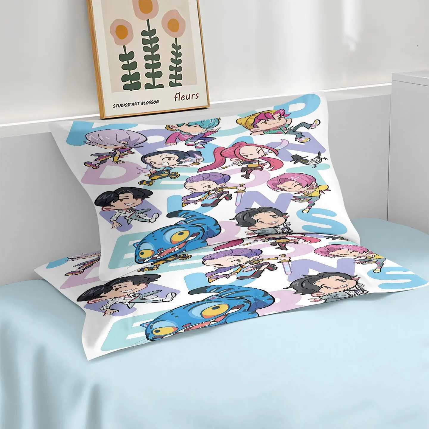 3pc Kopo boy group Print Bedding Set with Coreless Soft Comfortable Multi Size Machine Washable 1 Duvet Cover2 casesM251118