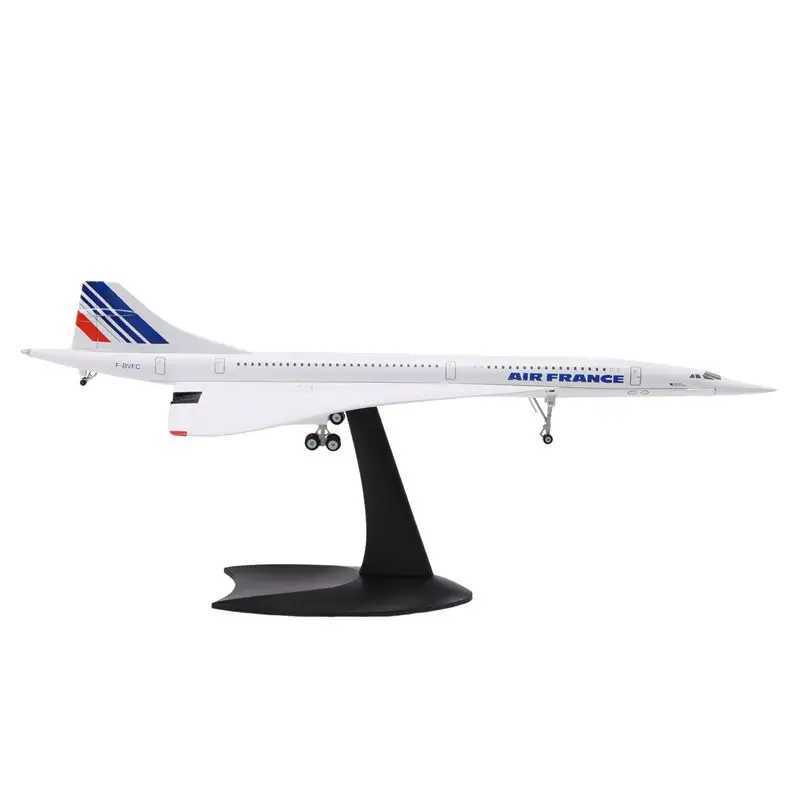 B78B-1/200 Concorde Supersonic Passenger Aircraft Model For Static Display Collection C251118