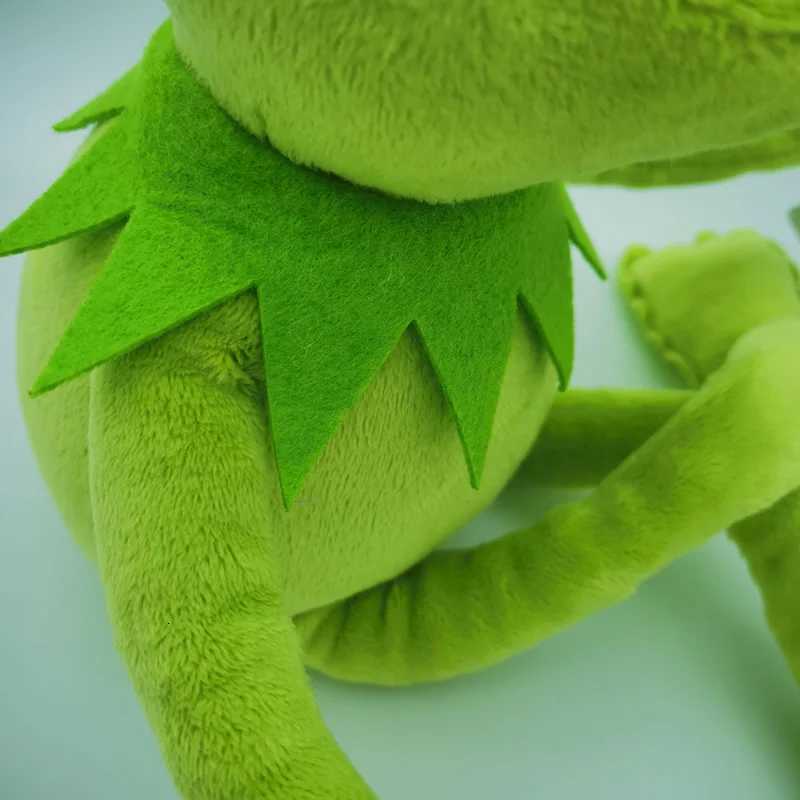 45cm177inch Cartoon The Muppets KERMIT FROG Stuffed animals Plush Boy Toys for Birthday Gift Z251118
