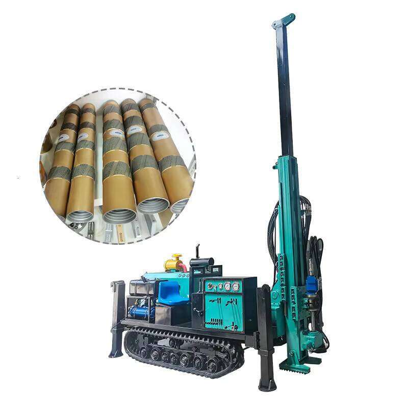 Strong Power Diesel Engine 500m Hydraulic Drill Core Drilling Rig
