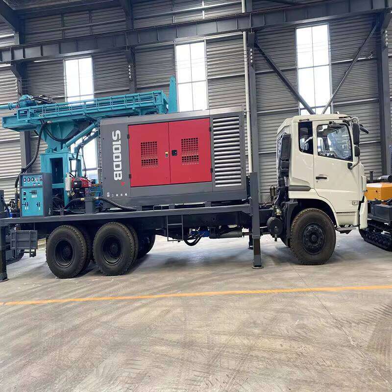 500Meters Truck Mounted Drilling Rig Machine