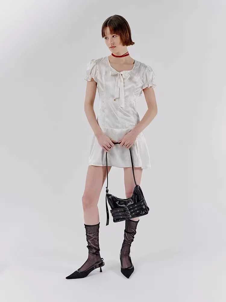 Korean celebrity Samoondoh motorcycle bag SAMO ONDOH bag shoulder strap cross body bag Song Yuqi same model Y250417