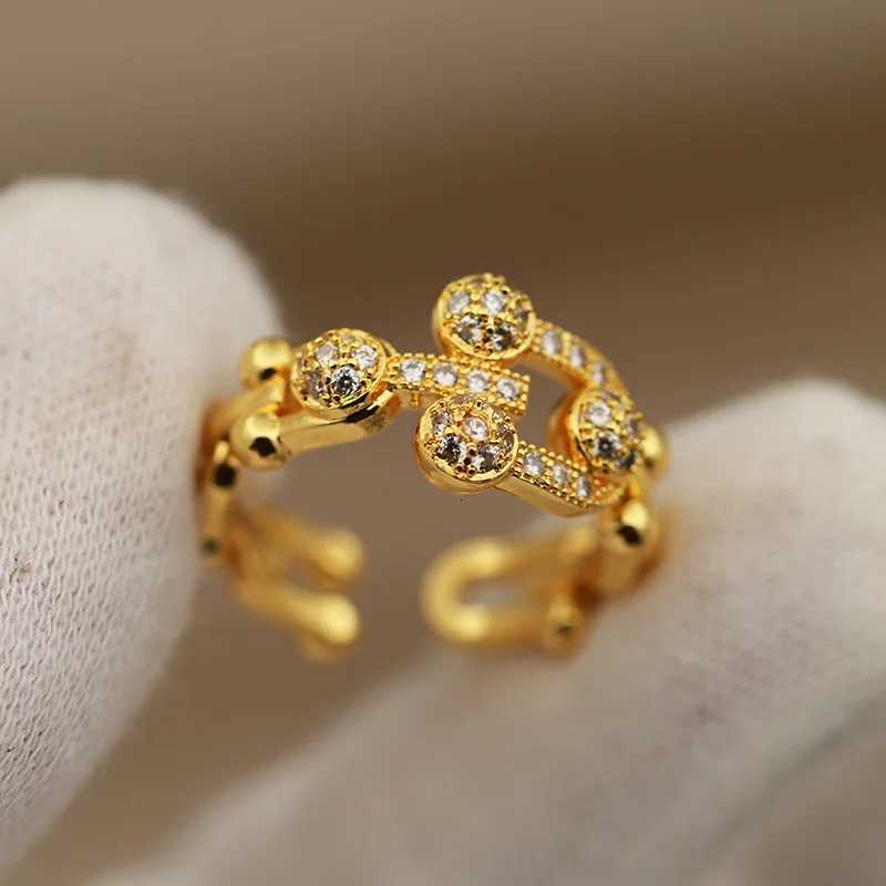 Stainless Stl Metal Crystal Geometric Banglesbracelets for Women Fashion Brand Jewelry Zirconia Bangles Accessories C251118