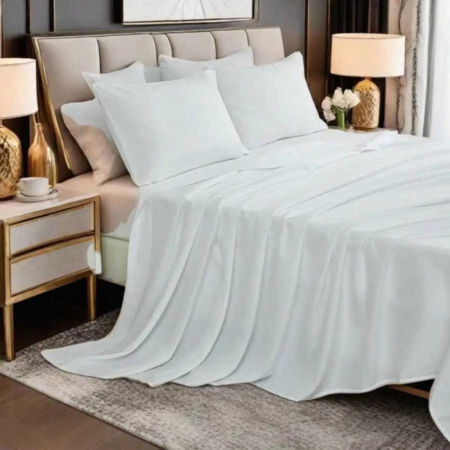 6pcs Sheet Set - Ultra Soft BedSheets - Brushed Microfiber - Deep Pockets Cooling BreathableM251118