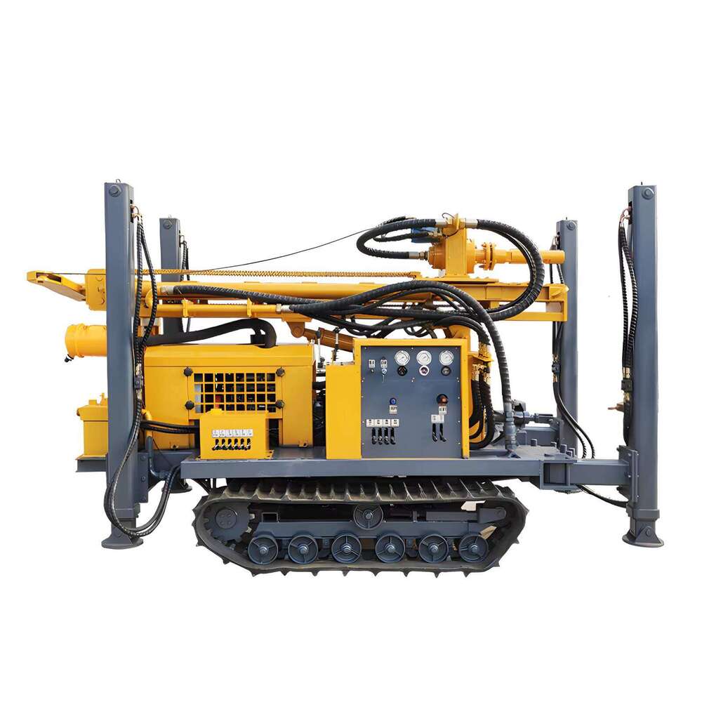 Automated 600m Water and Gas Exploration Drill Rig with Air Compressor for Efficient Operations, Water Drilling Rigs