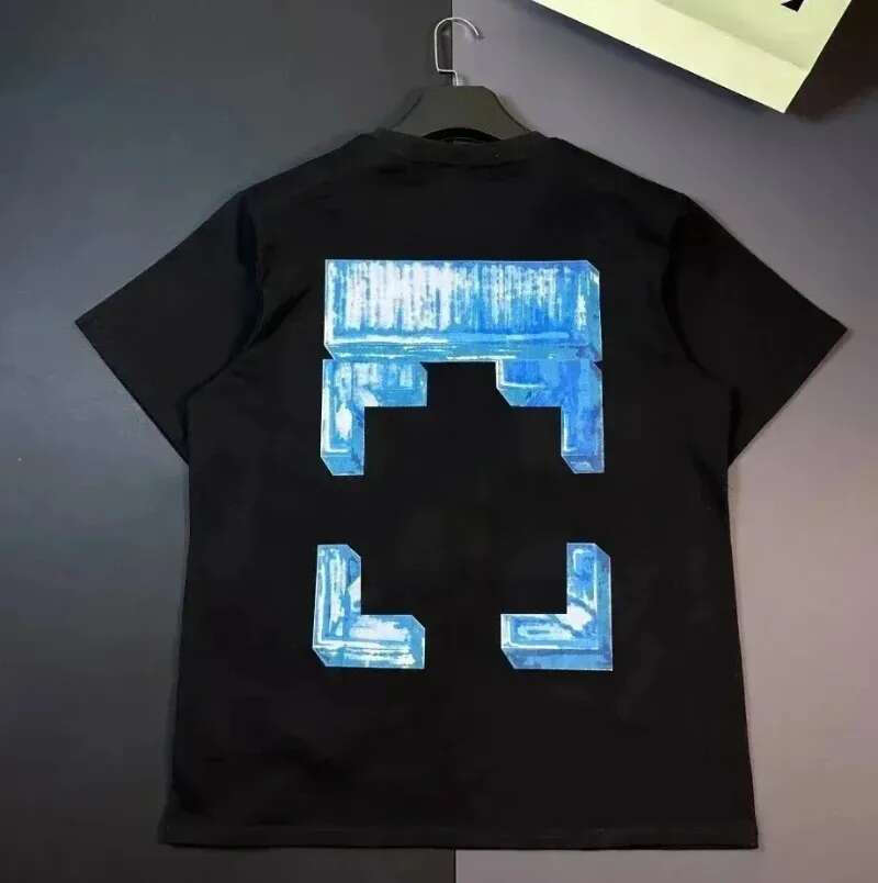 Offwhitetshirt Designer Tees Mens Womens Fashion Tops Tshirt Summer Luxury Cotton Loose Ofwhite T-Shirts Casual Short Sleeves Off Whitet Shirt Mens Of White Tee 06e