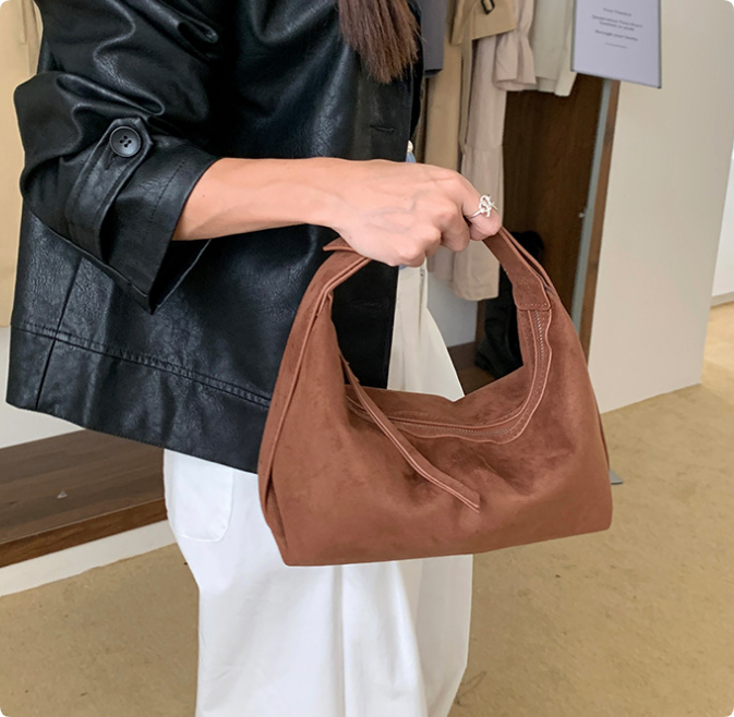 Handbags Bags Pleated Half Moon Bag Wander HOBO Clutch Holding Handbar Shoulder Bag Wallet Leather Banquet Tote Travel Handbag