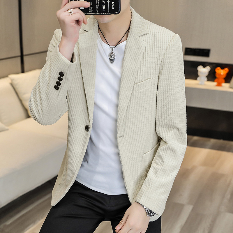 k1089 men's suits, fashionable solid color small suits, men's