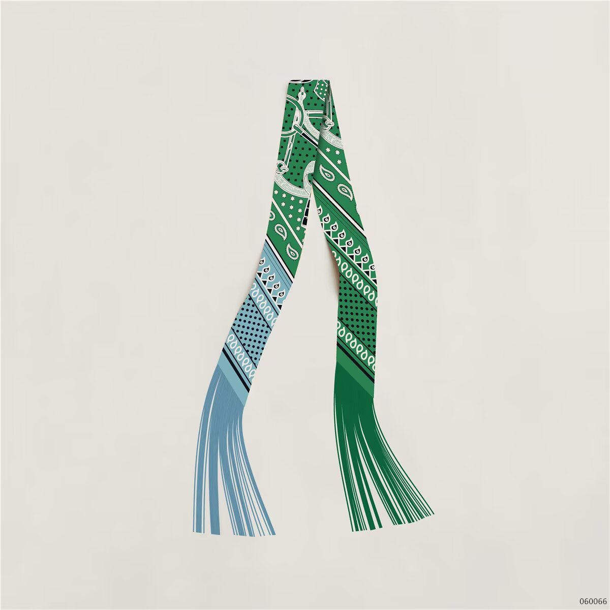 Fringed Twill Satin Small Scarf For Spring Summer Layering And Casual Matching