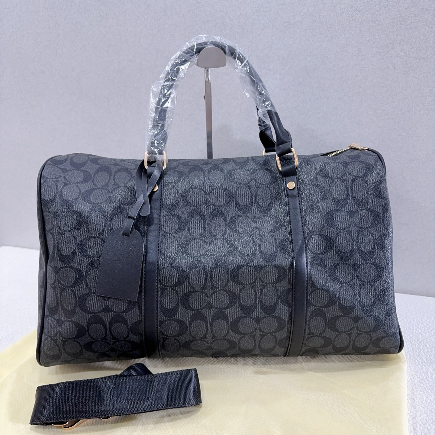 Chic Monogram Travel Totes with iconic patterns checkered styles Spacious durable great for travel or daily use Functional and stylish for organizing belongings