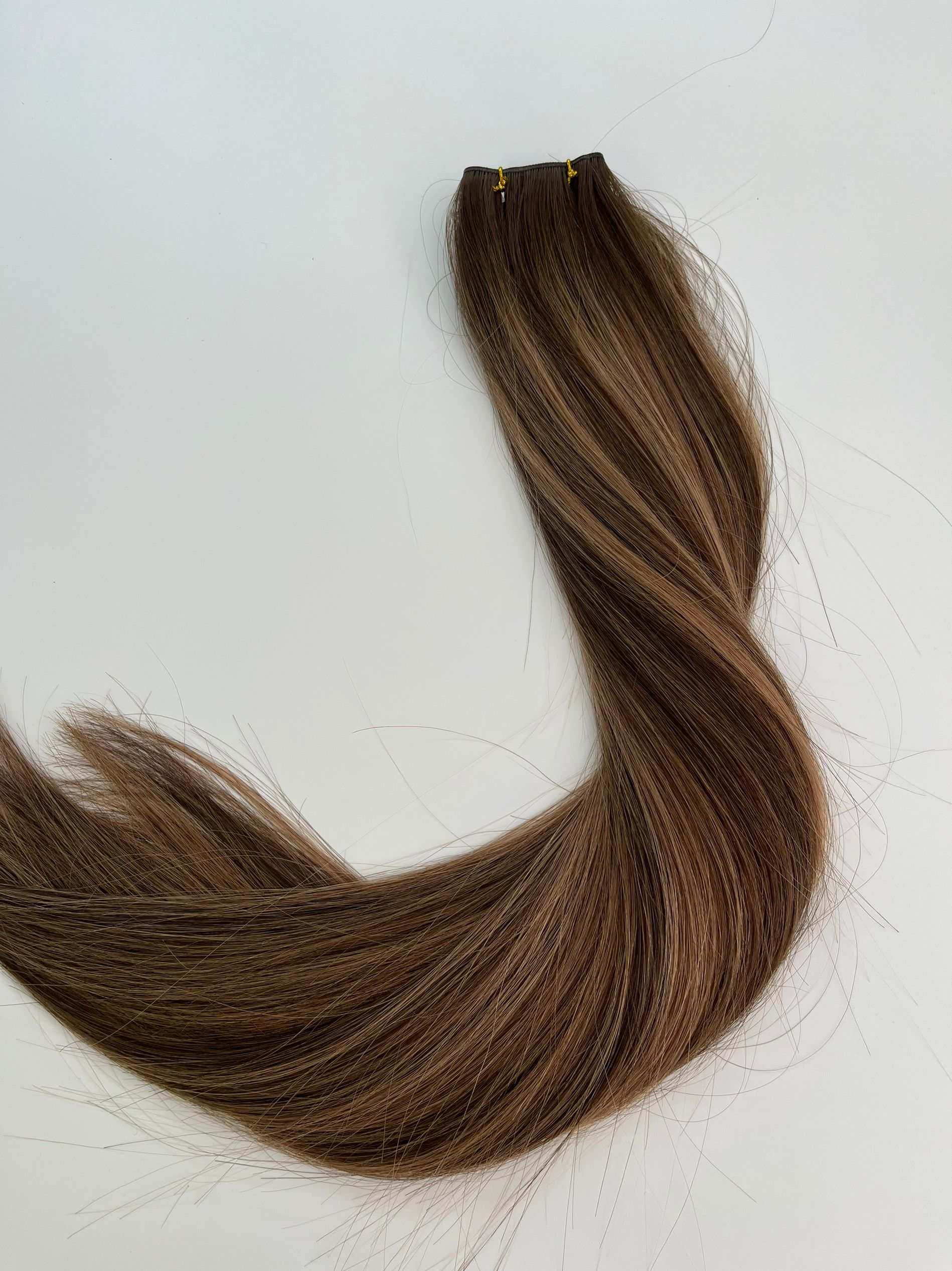 Balayage color Genius Weft Virgin Russian Human Hair Ombre color Invisible Mini Weft Hair Extensions 100g