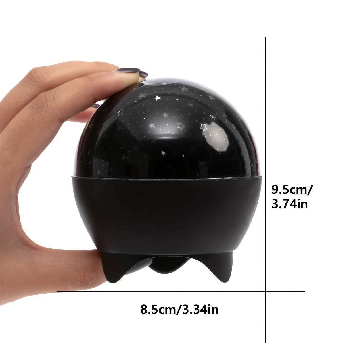 LED Starry Sky Projector Light Stars and Moon Projection 7 Modes Night Light USB Powered for Kids Room Party Decor Holiday Gifts M251118