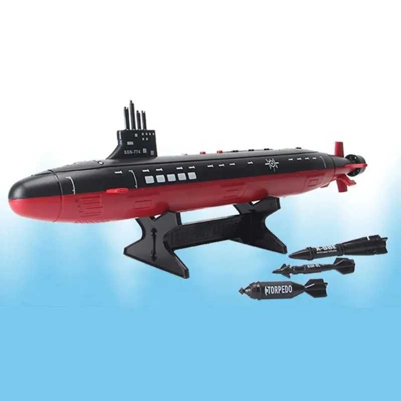Simulated Military Nuclear Submarine Torpedo Model with Light Sound Boat Cruiser Destroyer Toys Boy C251118