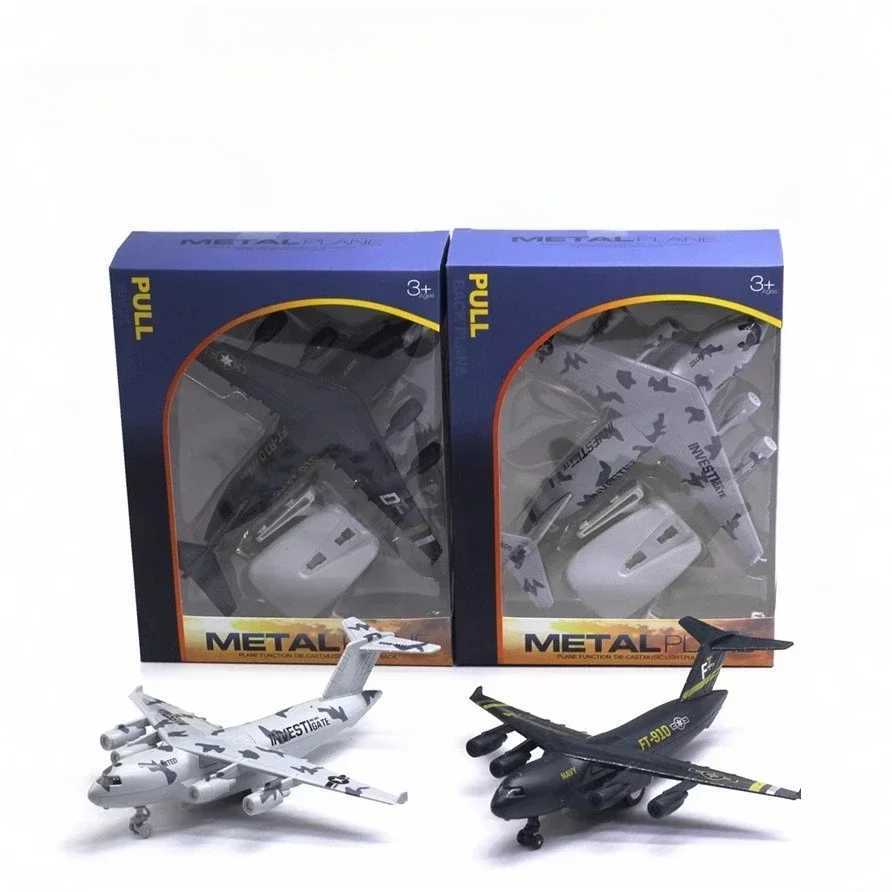 22cm alloy aircraft model C-17 transport belt display aerial mid plane model lighting music toy C251118