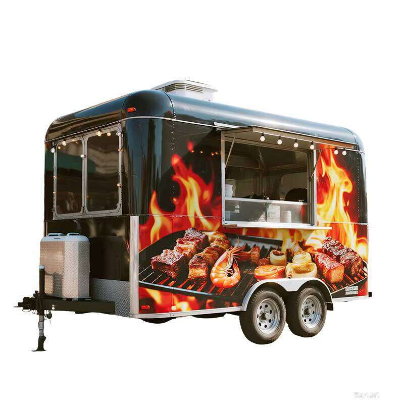 High Quality Custom Food Truck with All-in-One Kitchen Setup for Startup Food Business