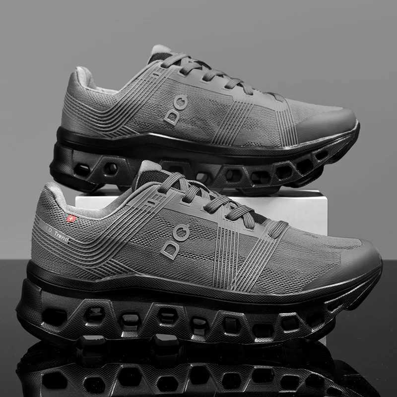 Running Shoes Men Mesh Lightweight Flat Outdoor Gym Jogging Shoes Cfortab Tennis Shoes Cushioning 2024 Sneakers ManC250418