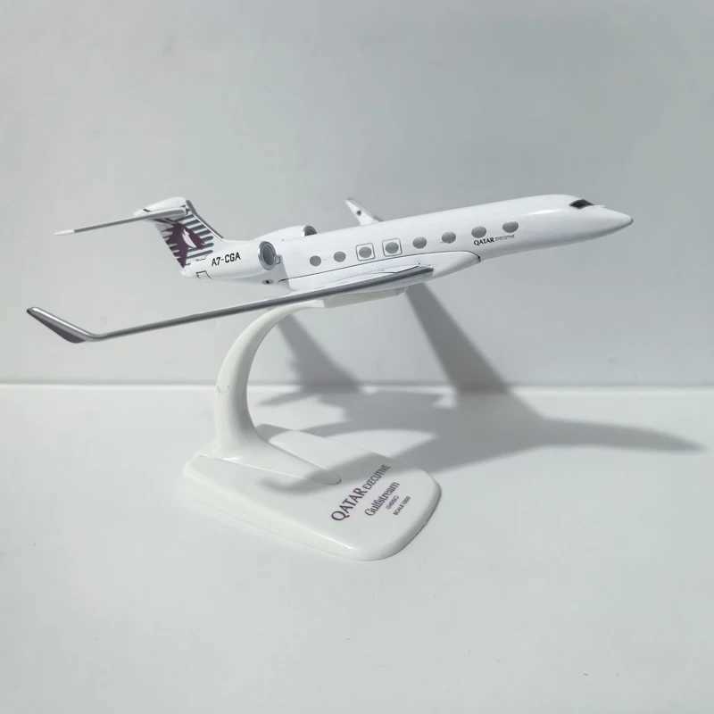 JASON TUTU Qatar Airways Gulfstream G650 Aircraft Diecast 1/200 Scale Planes Airplane Model Plane Model Gift C251118