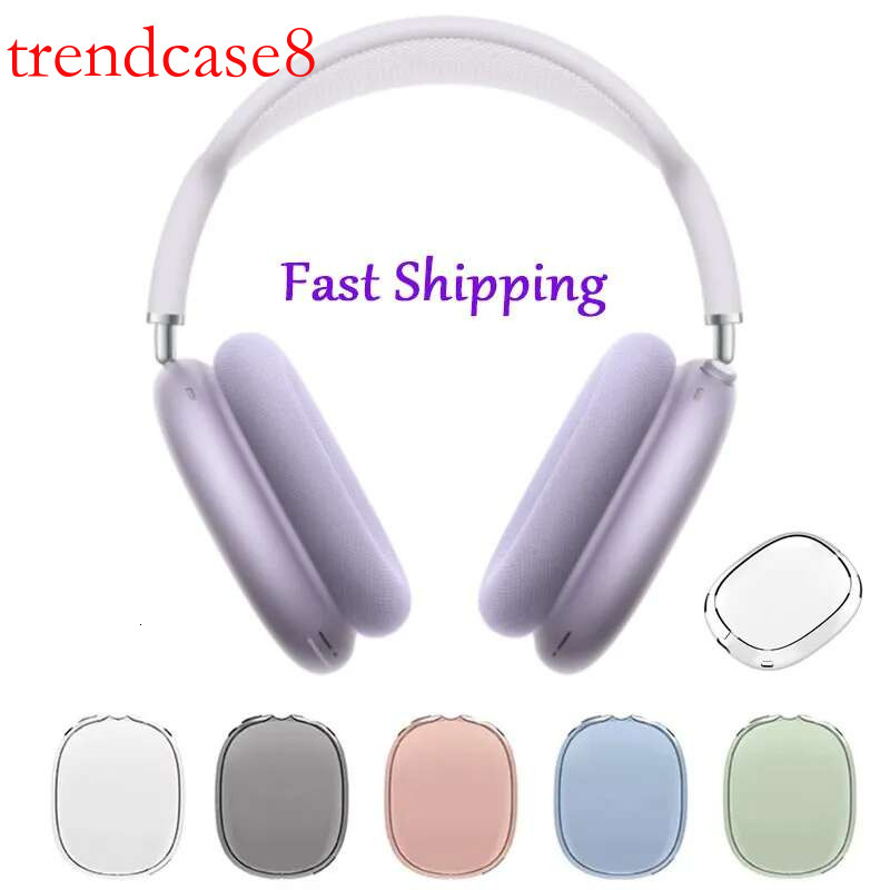 For Apple bluetooth earbuds Headphone Accessories Transparent Max TPU Silicone Waterproof Protective cases AirPod Pro Maxs Headset cover Case