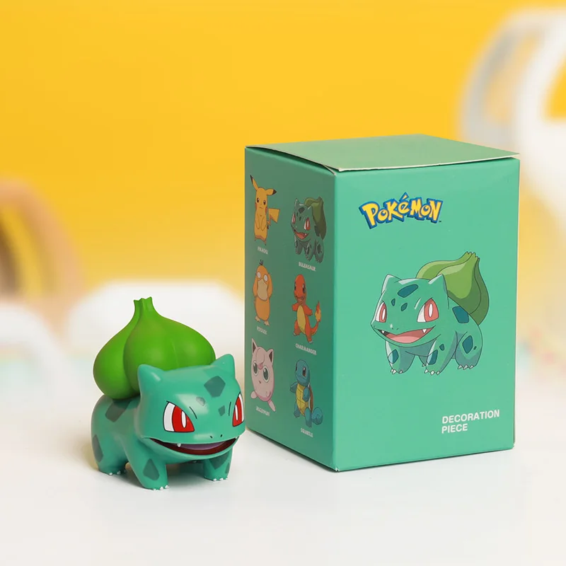 Pokemon Licensed Pikachu 1/10 Scale PVC Model Kit Kawaii Collectible Action Figure Bulk Stock Kids Birthday Party Favors Gifts