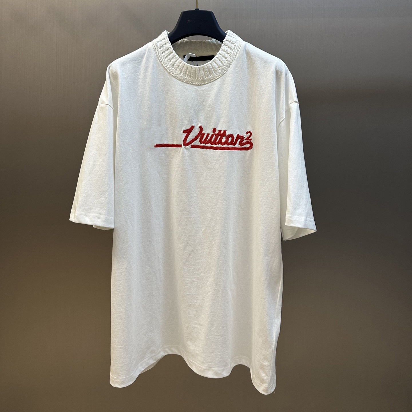 Luxury Knitted Embroidery designer t shirt Men's Plus Size Fashion Tees Cotton Short Sleeve Casual T-Shirts