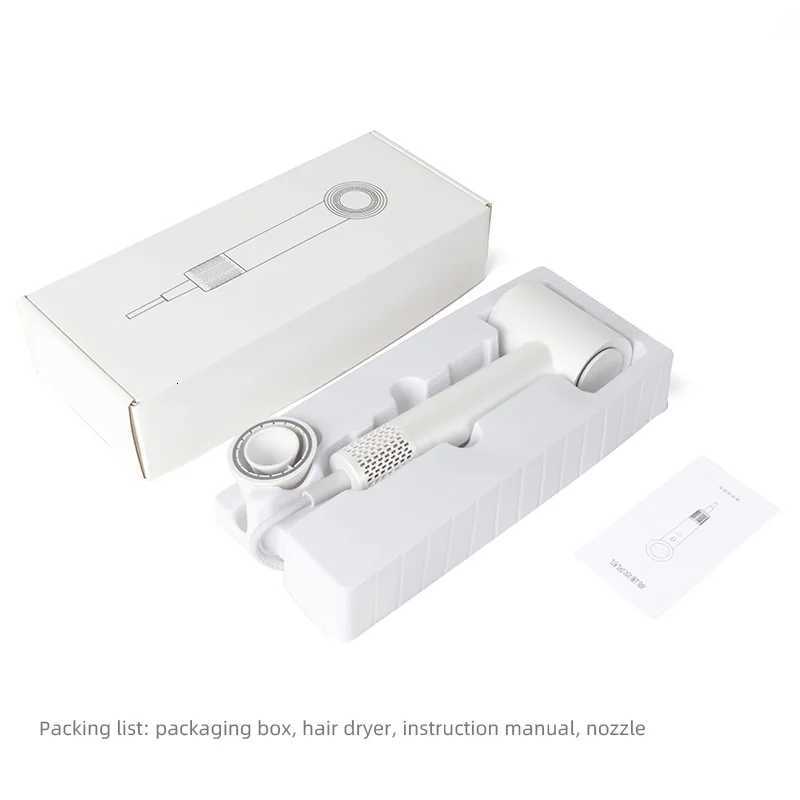 Ionic Mini Hair Dryer Brushless 110000 RPM Motor Heat/Cool Settings for Frizz-Free Shine Salon Results at HomeT251118