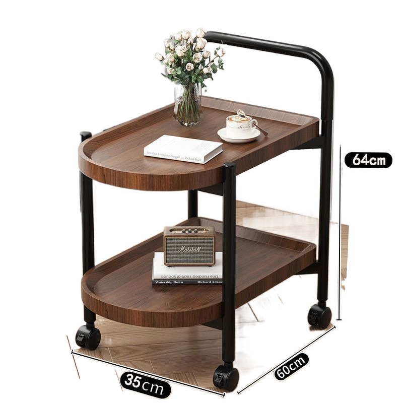 GY04261 Movable trolley coffee table small side table simple home living room