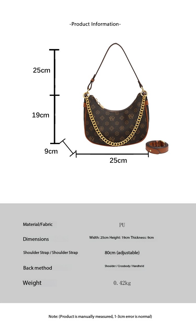 designer bag Shoulder tote Saddle Bags for Women - Trendy Semi-Circle Crossbody Purse Premium Textured Shopping Tote Handbag