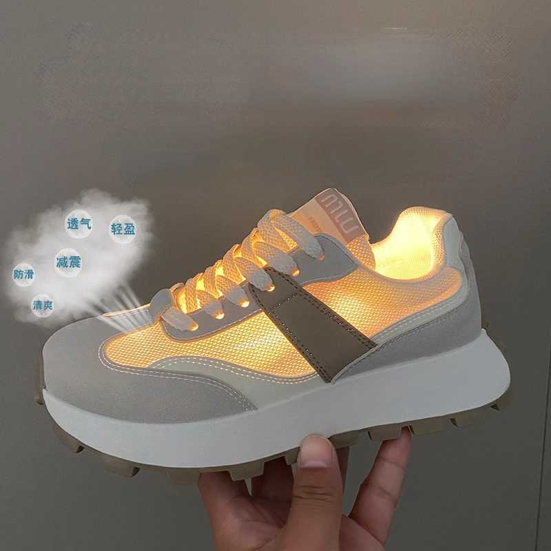 Womens breathable mesh shoes womens casual vulcanized sports shoes womens non slip walking shoes M250418