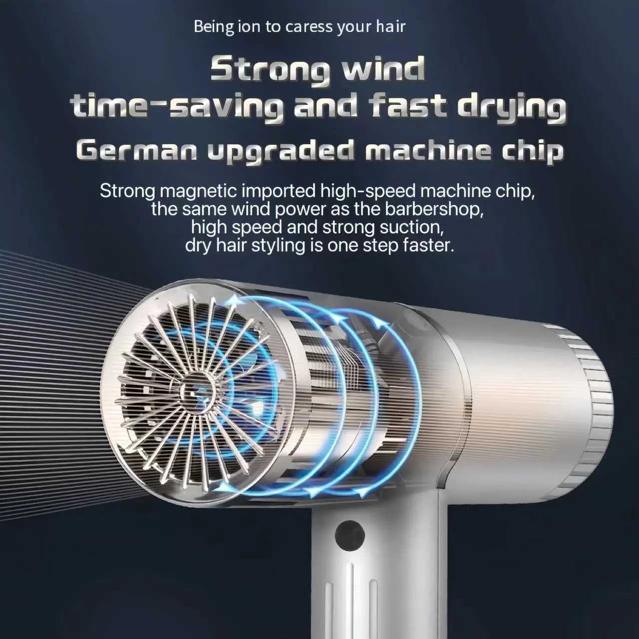 Hair Dryer Professional Negative Ion Hair Care 0 Radiation Quick Dry Dryer Low Noise Overheat Protection Personal Care ProductsT251118