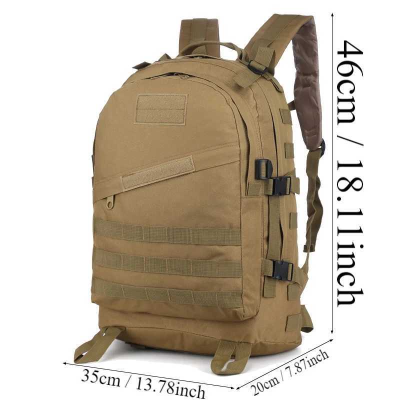 3D 50L Outdoor Sports Tactical Climbing Backpack Waterproof Camping Hiking Backpack Hiking Backpack Outdoor Sports Tactical Climbing BackpackT250418