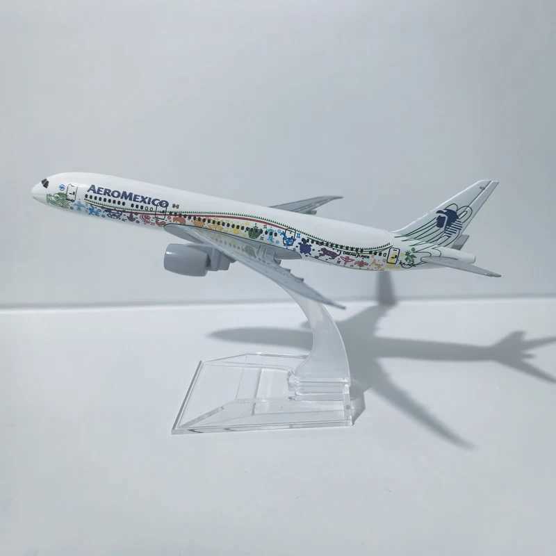 JASON TUTU Diecast Metal 1/400 Scale Aeromexico Boeing 787 Planes Aircraft Model Planel Airplane Collect Gifts C251118