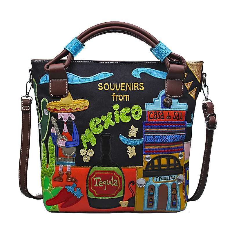 Canvas Women Handbags Shoulder High Quality Large Capacity Ladies Tote Fashion Purse New Casual Female Messenger Bags