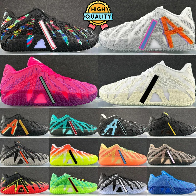 25ss Basketball Shoes JA 3 3s Men Women Morants Designer Trainers Volume Hyper Pink Mint Foam Turbo Green NY Outdoor Sneakers Size 36-46