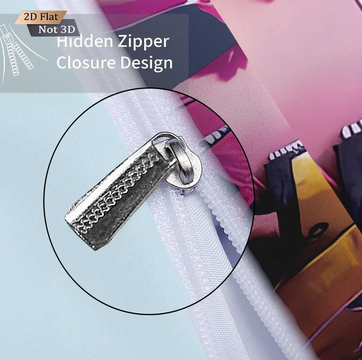 3pcs kpop Devil Girl Group Print coreless Bedding Set Multi Size Bedrooms Dormitory duvet Cover Soft Machine WashableM251118