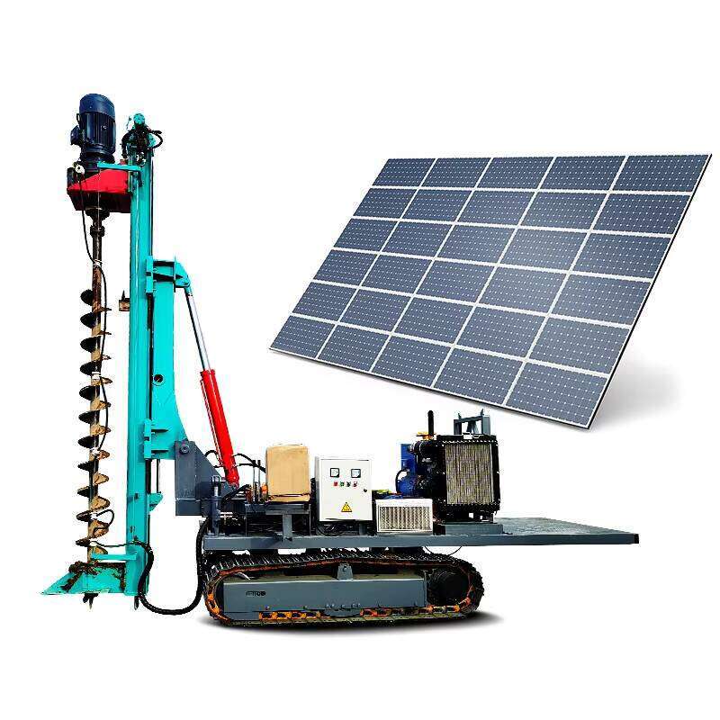 Best Seller Solar Pile Driving Machine PV Power Station Ground Drilling Machine Solar Pile Driver Pile Driver