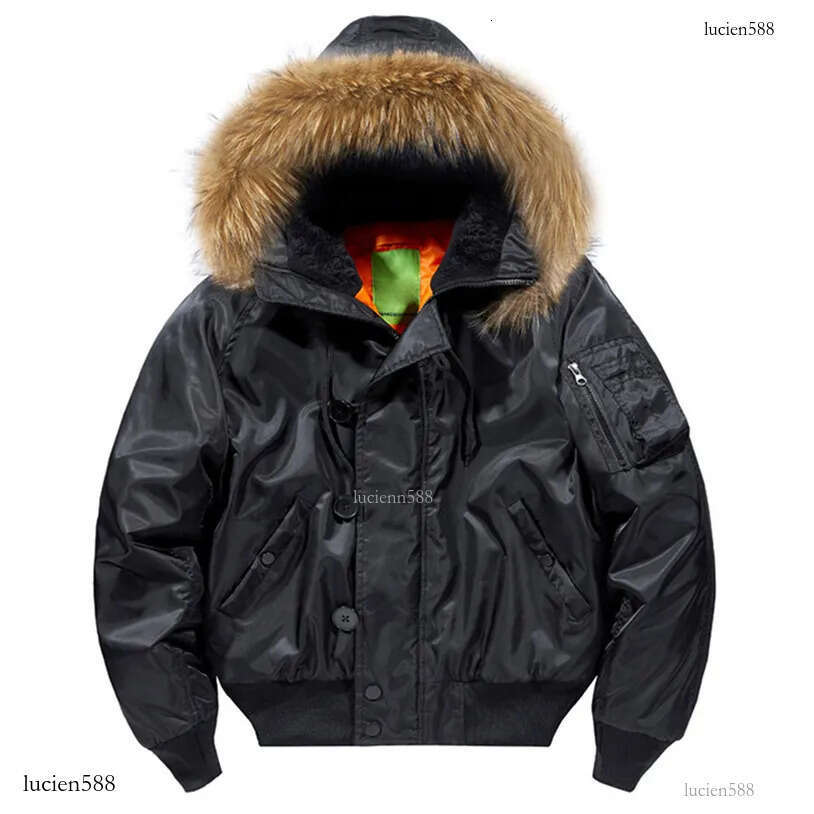 Men's Down Parkas Padding Male Winter Bomber Coat Heavy Jackets Hooded Padded Streetwear Fur Collar Short Parka Y2K 230920