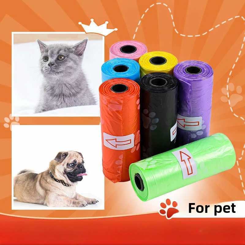 Pet Supplies poop Polyethylene Thick Leakproof Bags for Dogs Outdoor Walks Perfect for Pet Waste Disposal and Outdoor Cleaning C251119