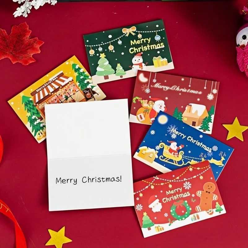 12/24/36 Pack Foiled Glittery Assorted Christmas Cards with Envelopes and Stickers Blank Holiday Greeting Card SetXmas Gift G251119