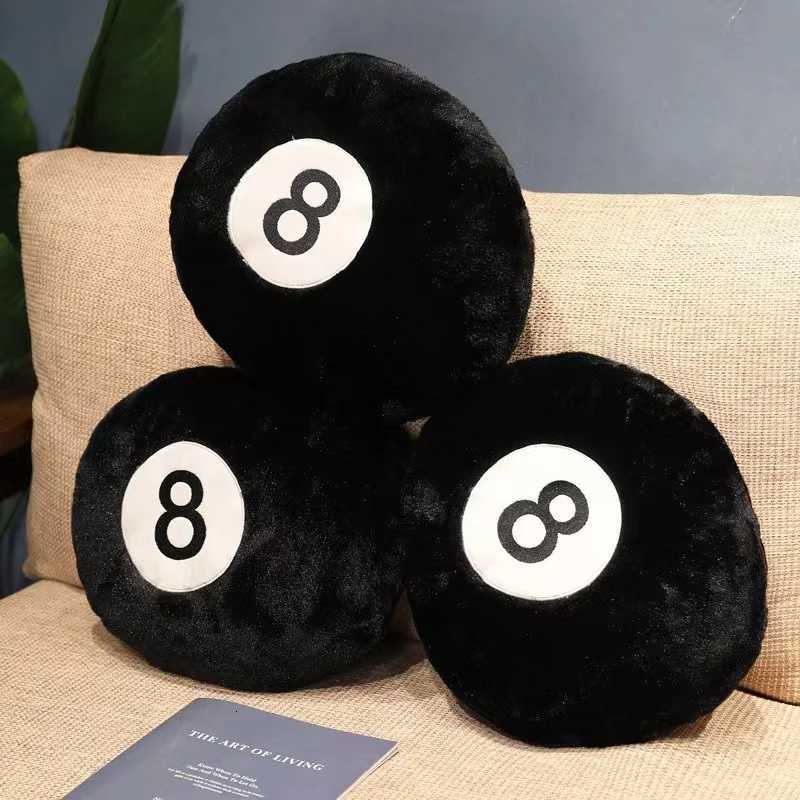 SiMUlation Billiards 8 Ball Plush Soft Eight Pool Players Indoor Sport Creative GiftHome DecorationM251119